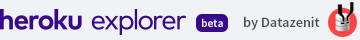 Heroku Data Explorer Datazenit